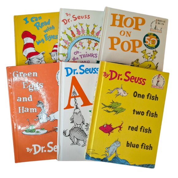 📚 Dr. Seuss Hardcover Bundle – Set of 6 Beginner Books - Picture 1 of 1
